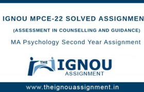 Ignou MPCE-22 Assignment