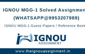 MGG-1 Assignment